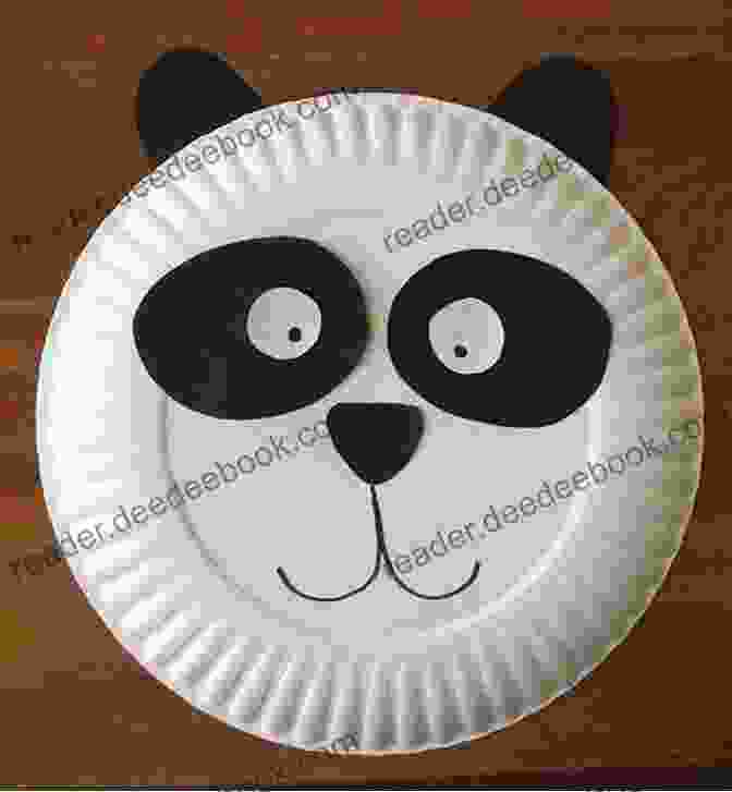 A Black And White Paper Plate Panda With Googly Eyes, Ears, And Paws Corgi Crafts: 20 Fun And Creative Step By Step Projects (Creature Crafts)