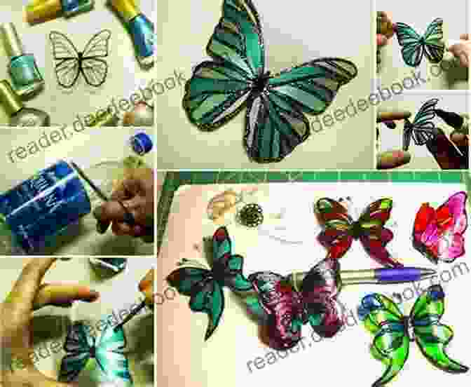 A Blue And Green Recycled Plastic Bottle Butterfly With Pipe Cleaner Antennae And Googly Eyes Corgi Crafts: 20 Fun And Creative Step By Step Projects (Creature Crafts)