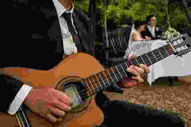 A Flutist And Guitarist Playing At A Wedding Ceremony, Creating A Romantic And Intimate Atmosphere. Wedding Music For Flute Guitar