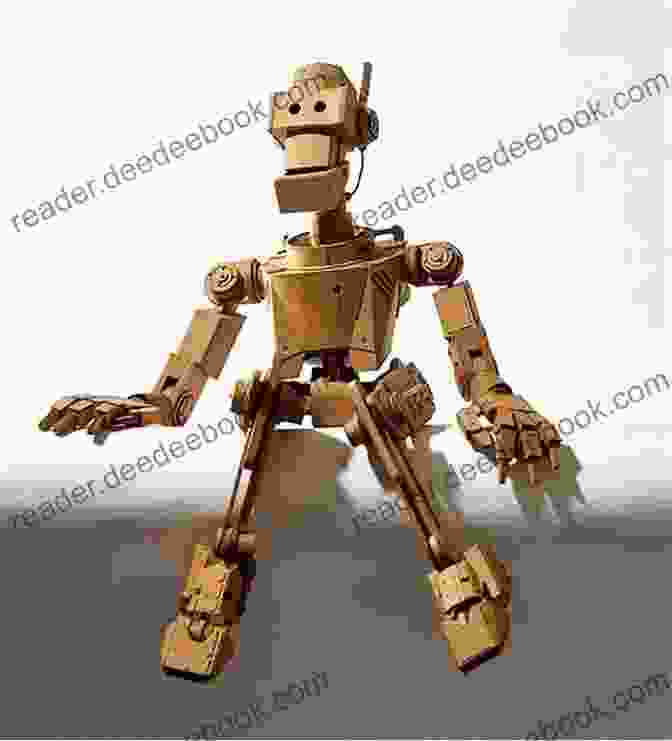 A Futuristic Cardboard Robot With Movable Arms And Legs. Sloth Crafts: 18 Fun Creative Step By Step Projects (Creature Crafts)