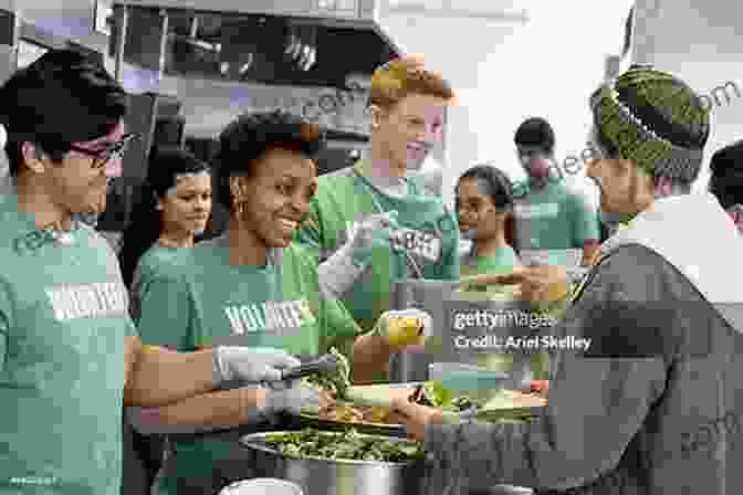 A Group Of People Volunteering At A Soup Kitchen, Smiling And Helping Others. Clear Unhealthy Beliefs: Simple Daily Exercises To Self Love: How To Enhance Genuine Self Love