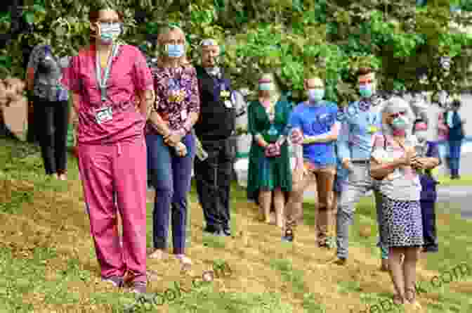 A Group Of People Wearing Masks And Practicing Social Distancing Pandemic Societies Daniel M Weinstock