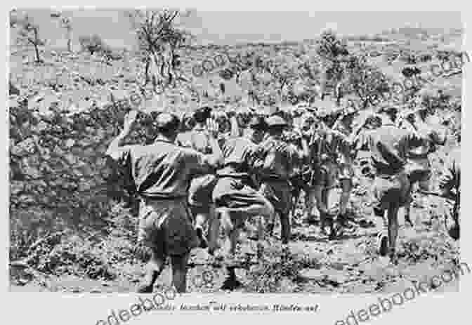 A Historical Photograph Depicting The Battle Of Crete, With Allied Soldiers Engaging In Combat Against German Paratroopers. Images Of Crete Loose Ends