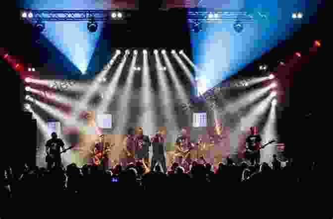 A Live Band Performing On Stage During Bar Harbor Nights, With The Audience Dancing In The Foreground. Bar Harbor Nights (A Mount Desert Island 6)