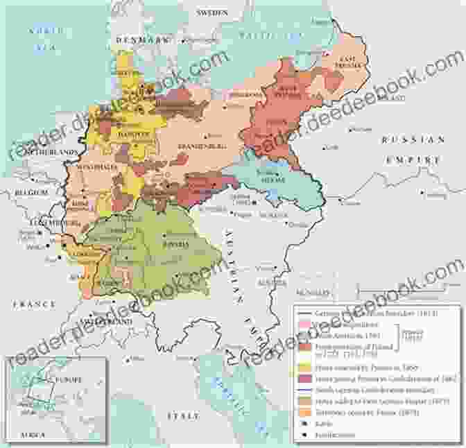 A Map Of Prussia In The 18th Century, Showing Its Territorial Expansion Over Time Prussia And The Rise Of The German Empire