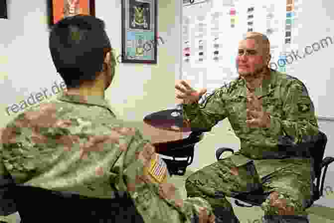 A Military Chaplain Providing Counseling To A Soldier Standing Fast: Faith In The Face Of Crime (Military K 9 Unit 4)