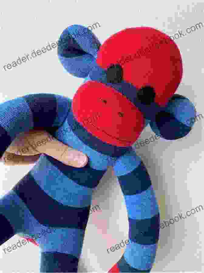 A Mischievous Sock Monkey With A Striped Tail And Button Eyes. Sloth Crafts: 18 Fun Creative Step By Step Projects (Creature Crafts)