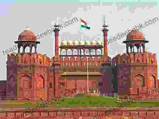 A Panoramic View Of The Red Fort, With Its Towering Red Sandstone Walls And Intricate Mughal Architecture. Safdarjung S Tomb: Discover India Photojournals (Monuments Of Delhi 5)