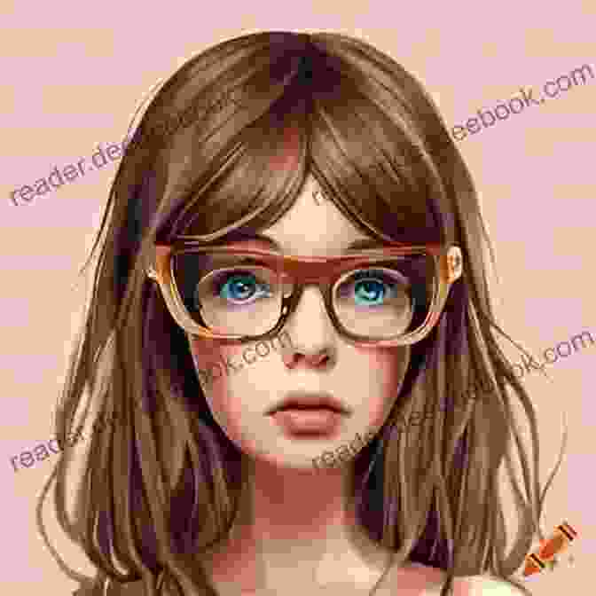 A Portrait Of Anya, A Young Girl With Brown Hair And Glasses The Misfit Quadrilateral: A Trapezoid S Story (Math Stories For Middle Grades 1)