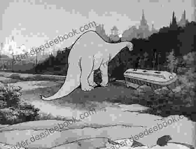 A Still From Winsor McCay's 1914 Animated Film, Gertie The Dinosaur. Animation And The American Imagination: A Brief History