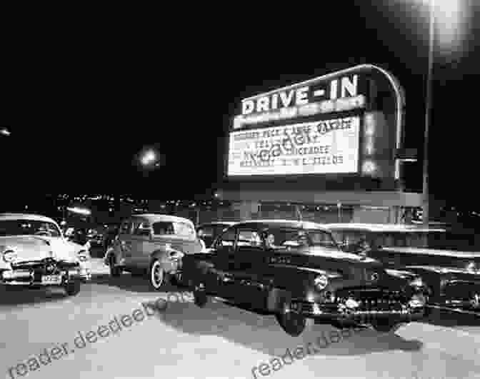 A Vintage Drive In Theater With Cars Parked In Front Of A Large Screen Drive Ins Of Route 66 Expanded Second Edition