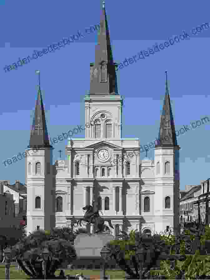 Aerial View Of The French Quarter With St. Louis Cathedral In The Foreground New Orleans Neighborhoods: A Cultural Guide (Landmarks)