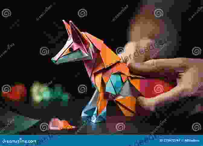 An Intricate Origami Fox With A Sly Expression And Bushy Tail. Sloth Crafts: 18 Fun Creative Step By Step Projects (Creature Crafts)