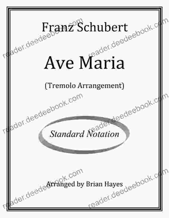 Ave Maria Standard Notation Sacred Songs For Classical Guitar: Standard Notation Tab