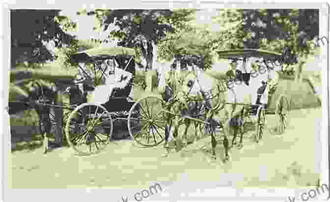 Black And White Photograph Of Warrenton In The Early 1900s, With Horse Drawn Carriages And People Walking On The Dirt Streets. Warrenton (Images Of America)