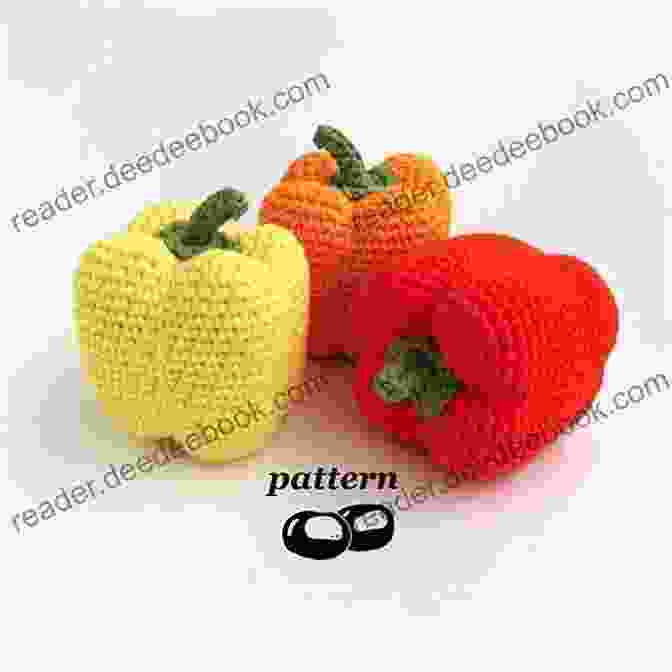 Crochet Pepper Pattern Crochet Food 35 Crochet Patterns Of Fruits And Vegetables