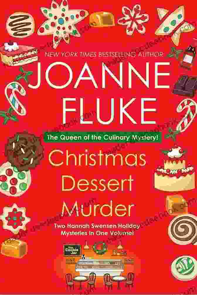 Hannah Swensen Surrounded By Festive Christmas Treats And Investigating A Mysterious Murder Christmas Cupcake Murder: A Festive Delicious Christmas Cozy Mystery (A Hannah Swensen Mystery)