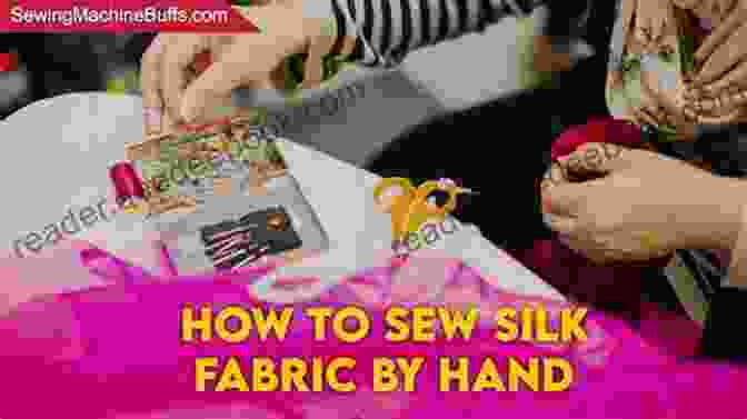 Image Of A Woman Sewing Silk Onto Dyed Fabric How To Dye Natural Fabrics Using Food Or Cold Water Dyes To Create Vibrant Colors And Designs: (Dye Fabric Sew Silk)