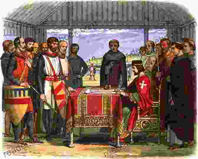 Image Of The Signing Of The Magna Carta Mason Chase: Partners In Time