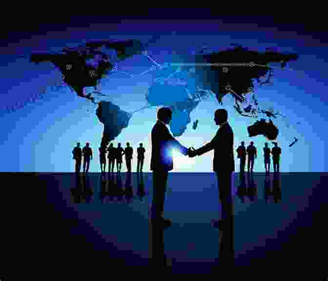 International Entrepreneurs Shaking Hands Across A Globe, Symbolizing Global Business Development And Collaboration Community Owned Businesses: International Entrepreneurship Finance And Economic Development (Community Development Research And Practice Series)