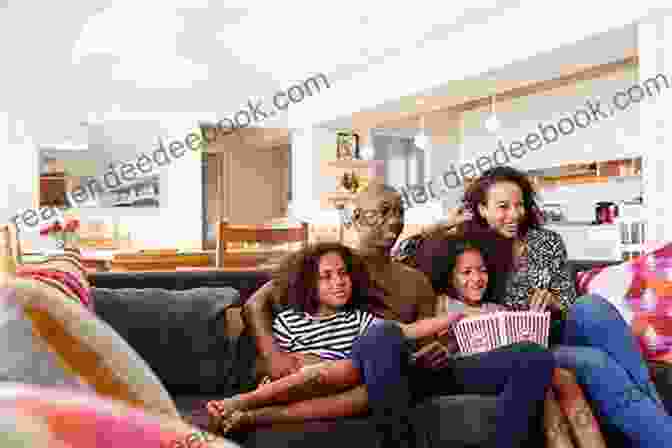 Jak And His Family Watching A Movie Together Jak And The Magic Nano Beans: A Graphic Novel (Far Out Fairy Tales)