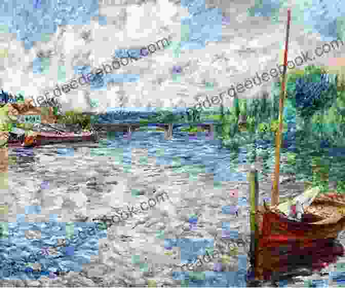 La Seine (The Seine At Chatou) By Pierre Auguste Renoir Seascape Cross Stitch Pattern: Original Artwork By Pierre Auguste Renoir