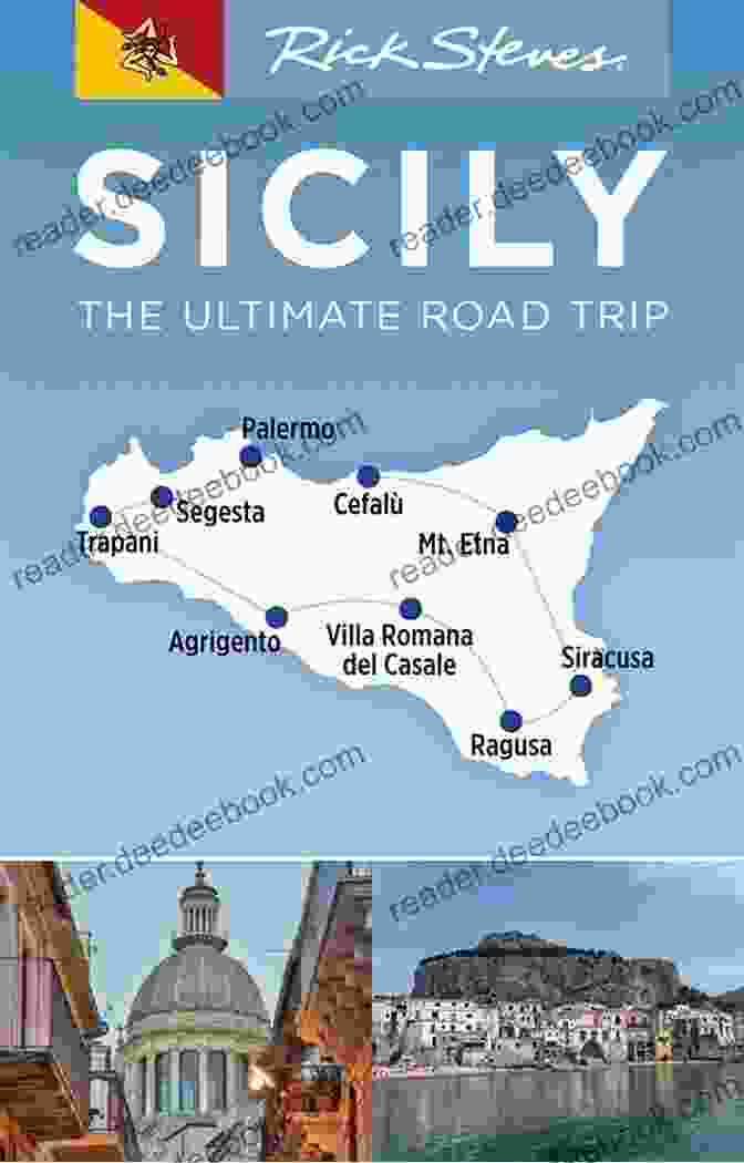 Map Of Sicily With Travel Itinerary Highlights Berlitz Pocket Guide Sicily (Travel Guide EBook)