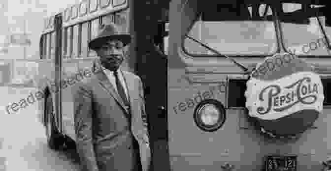 Martin Luther King Jr. Leading A March During The Montgomery Bus Boycott. Walk To Freedom: Montgomery Bus Boycott (Behind The Curtain)