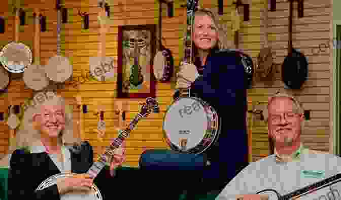 The Kingston Family Performing On Stage, With Banjo, Guitar, And Bass Just One Spark: The Kingston Family