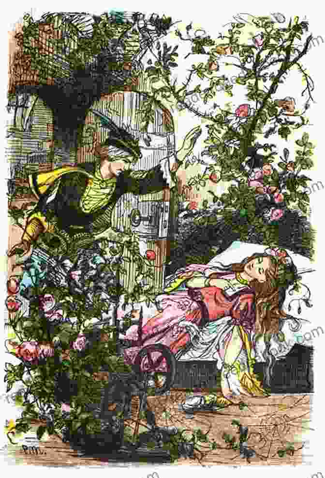 The Sleeping Beauty By Paul Werstine, Depicting A Serene Princess Slumbering Amidst An Ethereal Forest. The Sleeping Beauty Paul Werstine