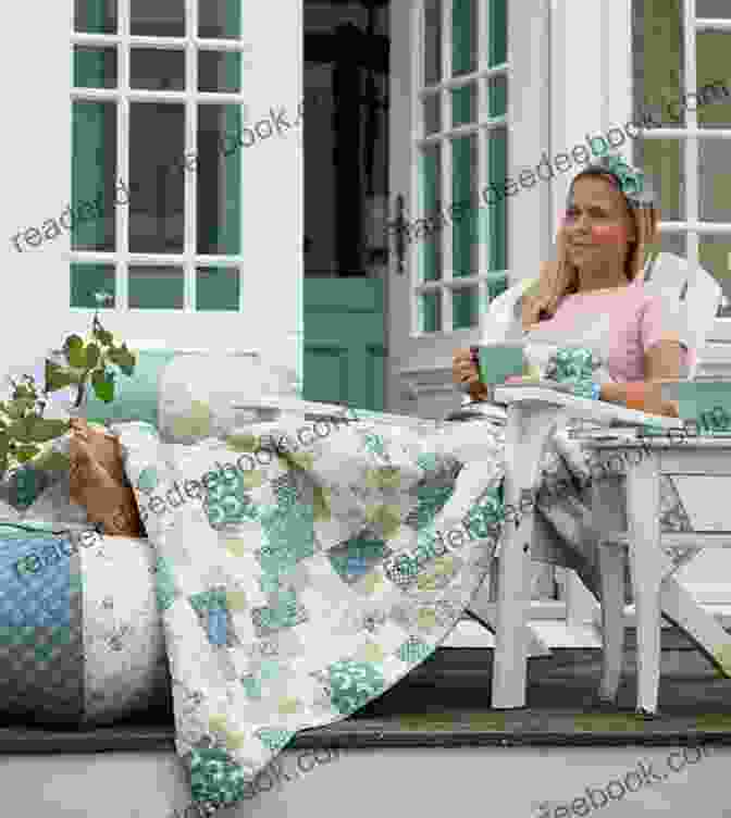 Tilda Tone Finnanger Surrounded By Lush Greenery, Flowers, And Natural Elements Sunshine Sewing (Tilda) Tone Finnanger