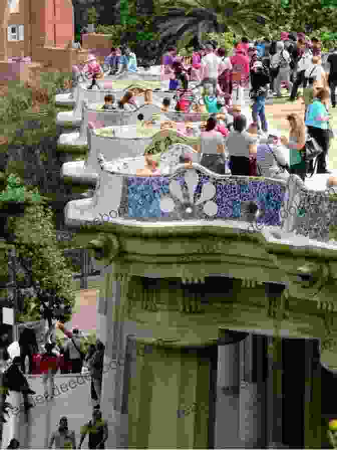 Vibrant Mosaic Covered Structures And Serpentine Benches At Park Güell, Barcelona Barcelona Travel Guide (Unanchor) 3 Day Highlights Itinerary