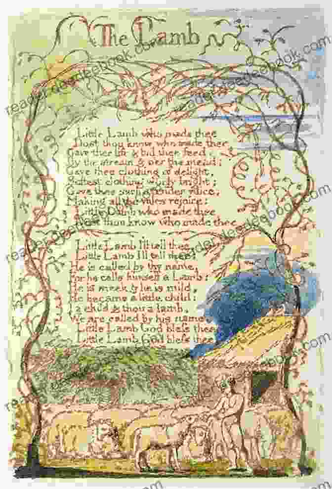 William Blake's 'The Lamb' Depicts A Gentle, Innocent Lamb Symbolizing Christ's Virtues. Am Not I / A Fly Like Thee? : Human Animal Relations In William Blake S Songs Of Innocence And Experience