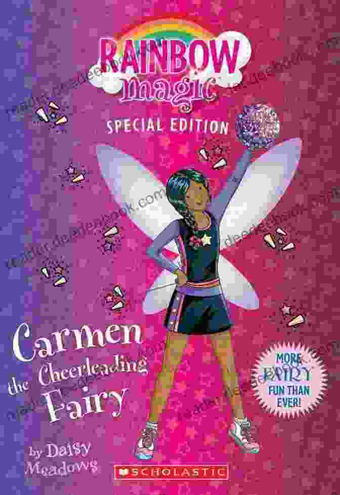 With Fairy Carmen Italian Edition Book Cover, Featuring A Young Girl With Long Flowing Hair And A Fairy Companion. MY BODY PLAYS ENGLISH: With Fairy Carmen (Italian Edition)