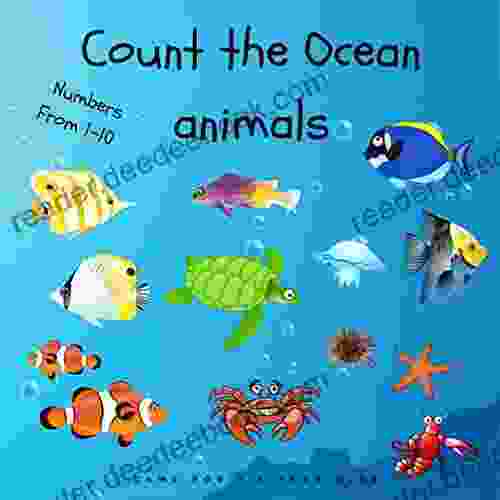 Count The Ocean Animals: My First Of Numbers 1 10 Game For 2 5 Year Olds A Fun Puzzle Gift For Kids Boys Or Girls