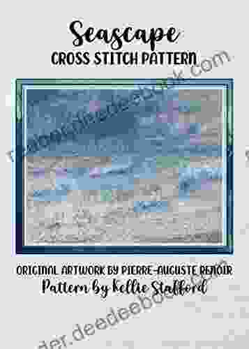 Seascape Cross Stitch Pattern: Original Artwork By Pierre Auguste Renoir