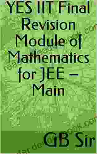 YES IIT Final Revision Module Of Mathematics For JEE Main